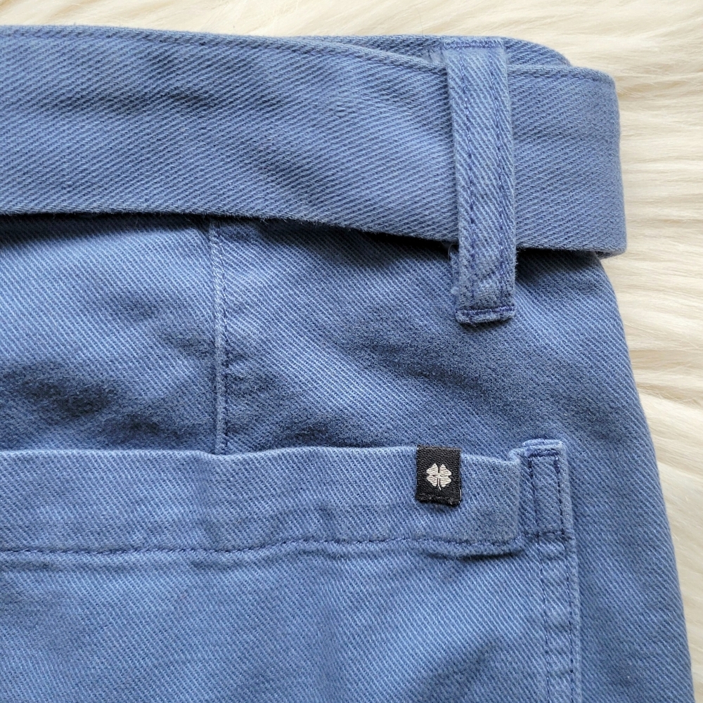 Lucky Brand Mid Rise Utility Shorts In Dark Blue Size 2 Style 7WW2013 - Picture 6 of 8